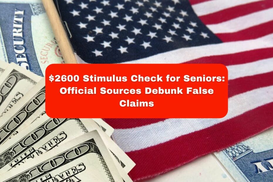 $2600 Stimulus Check