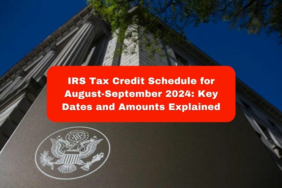 IRS Tax Credit Schedule