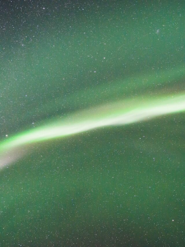 How do solar flares enhance the Northern Lights