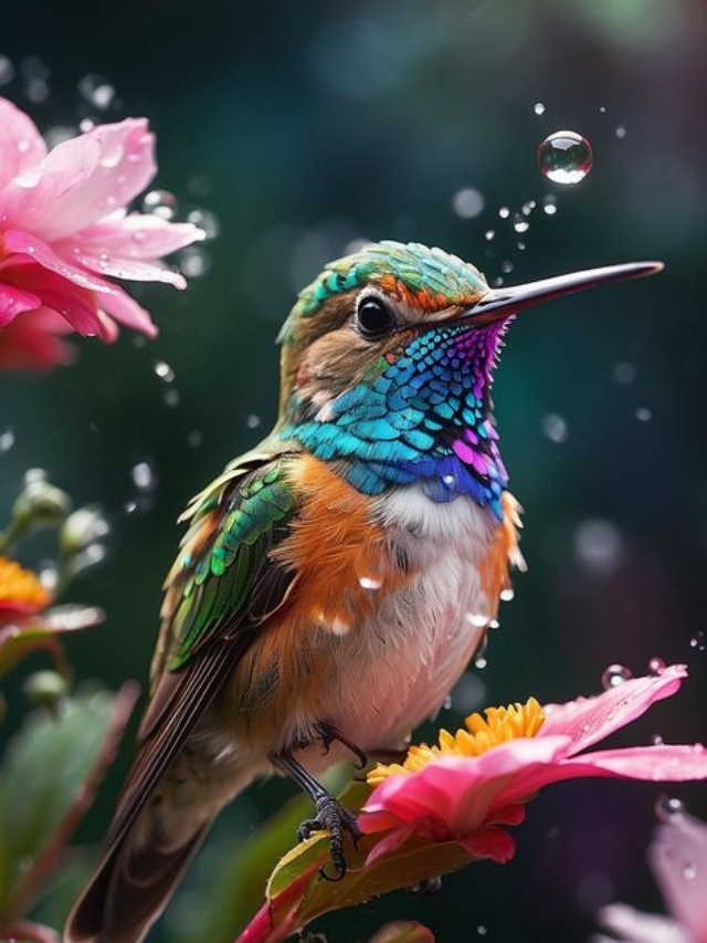 Attract Hummingbirds To Your Yard With Their Favorite Kind Of Birdbath