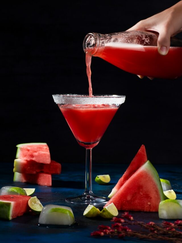 How does storing watermelon in glass affect its shelf life