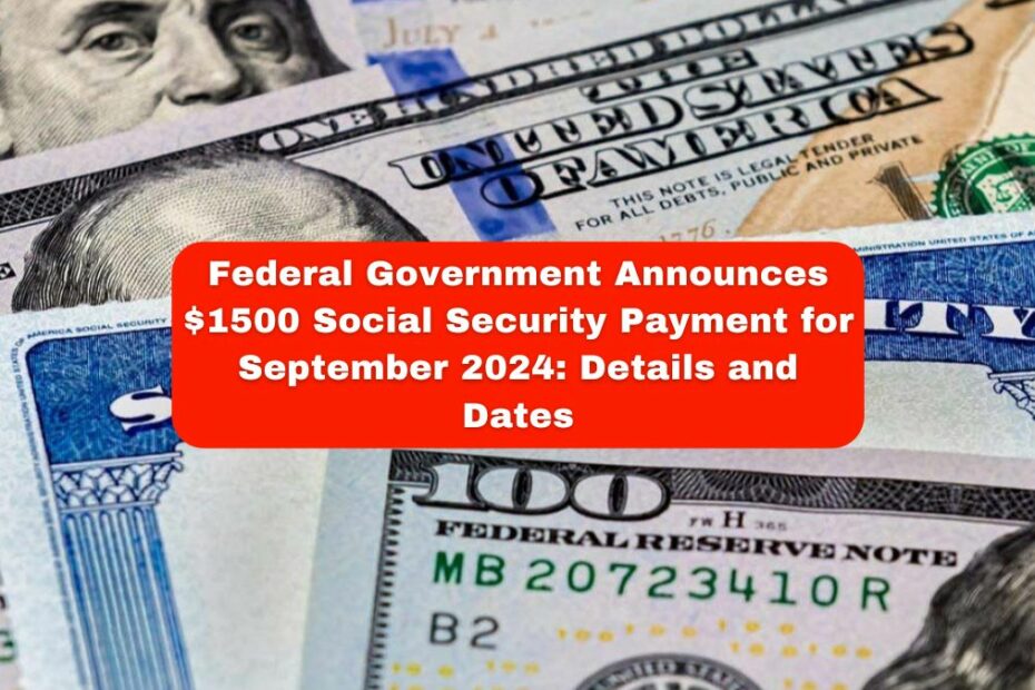 $1500 Social Security Payment